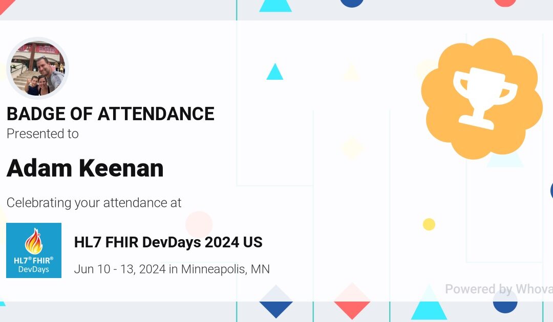 Adam’s DevDays 2024 Experience